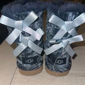 NEW Navy Blue Velvet UGGS